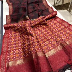 YUKTI LERIYA Soft Desi Tussar silk saree