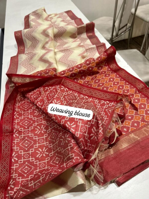 YUKTI LERIYA Soft Desi Tussar silk saree  YUKTI LERIYA Soft Desi Tussar silk saree, YUKTI LERIYA Soft Desi Tussar silk saree surat, YUKTI LERIYA Soft Desi Tussar silk saree new latest catalog, YUKTI LERIYA Soft Desi Tussar silk saree wholesale surat, YUKTI LERIYA Soft Desi Tussar silk saree single, YUKTI LERIYA Soft Desi Tussar silk saree catalog price, YUKTI LERIYA Soft Desi Tussar silk saree salwar suit, YUKTI LERIYA Soft Desi Tussar silk saree dresses, YUKTI LERIYA Soft Desi Tussar silk saree indian salwar suit, YUKTI LERIYA Soft Desi Tussar silk saree dress material yukti leriya soft desi tussar silk saree 3 2025 04 28 09 51 18 
                     YUKTI LERIYA Soft Desi Tussar silk saree
                     
                     
                     
                     Specification :
                     
                        
                           
						   
								Product Date:
								28-04-2025
							
                             							
								Name:
								Yukti Leriya Soft Desi Tussar Silk Saree
							
																					
								Cname:
								Yukti Leriya 
							
														
								Brand:
								
							
							
														
								Total Design:
								6 Pcs
							
														
														
								Per Piece Rate:
								INR 1099
							
														
														
								Full Catalog Rate:
								INR 6594								+ (5 % GST) + Shipping Charge
								
							
														
														
								Weight:
								6 Kg
							
																					
								Moq:
								Minimum 1 Pcs
							
														
														
														
								Type:
								Single Sarees
							
														
							
							
														
								Fabric:
								
									Tussar Silk								
							
																																																								
														
														
														
								Other Details:
								.🌹SUHANAS- Soft Desi Tussar🌹

   YUKTI LERIYA

Fabric🔥:
Soft Desi Tussar silk saree with all over laheriya (zigzag) pattern and traditional rich ikkat pallu with tiny contrast zari woven border and fancy tassels with contrast fully ikkat weaves blouse piece 

Rate - 1099/- only🫣

Ready stock available
Real Video is also attached for reference📽️💿🎥