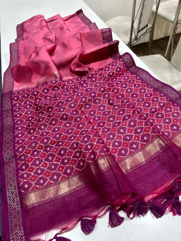 YUKTI LERIYA Soft Desi Tussar silk saree  YUKTI LERIYA Soft Desi Tussar silk saree, YUKTI LERIYA Soft Desi Tussar silk saree surat, YUKTI LERIYA Soft Desi Tussar silk saree new latest catalog, YUKTI LERIYA Soft Desi Tussar silk saree wholesale surat, YUKTI LERIYA Soft Desi Tussar silk saree single, YUKTI LERIYA Soft Desi Tussar silk saree catalog price, YUKTI LERIYA Soft Desi Tussar silk saree salwar suit, YUKTI LERIYA Soft Desi Tussar silk saree dresses, YUKTI LERIYA Soft Desi Tussar silk saree indian salwar suit, YUKTI LERIYA Soft Desi Tussar silk saree dress material yukti leriya soft desi tussar silk saree 4 2025 04 28 09 51 18 
                     YUKTI LERIYA Soft Desi Tussar silk saree
                     
                     
                     
                     Specification :
                     
                        
                           
						   
								Product Date:
								28-04-2025
							
                             							
								Name:
								Yukti Leriya Soft Desi Tussar Silk Saree
							
																					
								Cname:
								Yukti Leriya 
							
														
								Brand:
								
							
							
														
								Total Design:
								6 Pcs
							
														
														
								Per Piece Rate:
								INR 1099
							
														
														
								Full Catalog Rate:
								INR 6594								+ (5 % GST) + Shipping Charge
								
							
														
														
								Weight:
								6 Kg
							
																					
								Moq:
								Minimum 1 Pcs
							
														
														
														
								Type:
								Single Sarees
							
														
							
							
														
								Fabric:
								
									Tussar Silk								
							
																																																								
														
														
														
								Other Details:
								.🌹SUHANAS- Soft Desi Tussar🌹

   YUKTI LERIYA

Fabric🔥:
Soft Desi Tussar silk saree with all over laheriya (zigzag) pattern and traditional rich ikkat pallu with tiny contrast zari woven border and fancy tassels with contrast fully ikkat weaves blouse piece 

Rate - 1099/- only🫣

Ready stock available
Real Video is also attached for reference📽️💿🎥