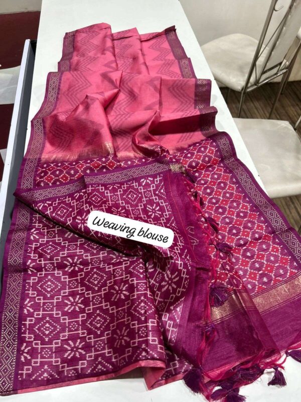 YUKTI LERIYA Soft Desi Tussar silk saree  YUKTI LERIYA Soft Desi Tussar silk saree, YUKTI LERIYA Soft Desi Tussar silk saree surat, YUKTI LERIYA Soft Desi Tussar silk saree new latest catalog, YUKTI LERIYA Soft Desi Tussar silk saree wholesale surat, YUKTI LERIYA Soft Desi Tussar silk saree single, YUKTI LERIYA Soft Desi Tussar silk saree catalog price, YUKTI LERIYA Soft Desi Tussar silk saree salwar suit, YUKTI LERIYA Soft Desi Tussar silk saree dresses, YUKTI LERIYA Soft Desi Tussar silk saree indian salwar suit, YUKTI LERIYA Soft Desi Tussar silk saree dress material yukti leriya soft desi tussar silk saree 5 2025 04 28 09 51 18 
                     YUKTI LERIYA Soft Desi Tussar silk saree
                     
                     
                     
                     Specification :
                     
                        
                           
						   
								Product Date:
								28-04-2025
							
                             							
								Name:
								Yukti Leriya Soft Desi Tussar Silk Saree
							
																					
								Cname:
								Yukti Leriya 
							
														
								Brand:
								
							
							
														
								Total Design:
								6 Pcs
							
														
														
								Per Piece Rate:
								INR 1099
							
														
														
								Full Catalog Rate:
								INR 6594								+ (5 % GST) + Shipping Charge
								
							
														
														
								Weight:
								6 Kg
							
																					
								Moq:
								Minimum 1 Pcs
							
														
														
														
								Type:
								Single Sarees
							
														
							
							
														
								Fabric:
								
									Tussar Silk								
							
																																																								
														
														
														
								Other Details:
								.🌹SUHANAS- Soft Desi Tussar🌹

   YUKTI LERIYA

Fabric🔥:
Soft Desi Tussar silk saree with all over laheriya (zigzag) pattern and traditional rich ikkat pallu with tiny contrast zari woven border and fancy tassels with contrast fully ikkat weaves blouse piece 

Rate - 1099/- only🫣

Ready stock available
Real Video is also attached for reference📽️💿🎥