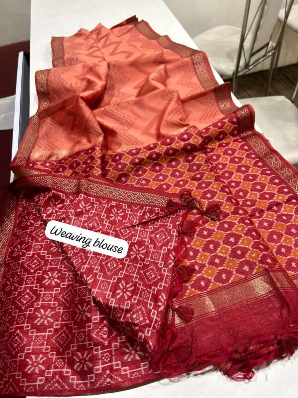 YUKTI LERIYA Soft Desi Tussar silk saree  YUKTI LERIYA Soft Desi Tussar silk saree, YUKTI LERIYA Soft Desi Tussar silk saree surat, YUKTI LERIYA Soft Desi Tussar silk saree new latest catalog, YUKTI LERIYA Soft Desi Tussar silk saree wholesale surat, YUKTI LERIYA Soft Desi Tussar silk saree single, YUKTI LERIYA Soft Desi Tussar silk saree catalog price, YUKTI LERIYA Soft Desi Tussar silk saree salwar suit, YUKTI LERIYA Soft Desi Tussar silk saree dresses, YUKTI LERIYA Soft Desi Tussar silk saree indian salwar suit, YUKTI LERIYA Soft Desi Tussar silk saree dress material yukti leriya soft desi tussar silk saree 9 2025 04 28 09 51 18 
                     YUKTI LERIYA Soft Desi Tussar silk saree
                     
                     
                     
                     Specification :
                     
                        
                           
						   
								Product Date:
								28-04-2025
							
                             							
								Name:
								Yukti Leriya Soft Desi Tussar Silk Saree
							
																					
								Cname:
								Yukti Leriya 
							
														
								Brand:
								
							
							
														
								Total Design:
								6 Pcs
							
														
														
								Per Piece Rate:
								INR 1099
							
														
														
								Full Catalog Rate:
								INR 6594								+ (5 % GST) + Shipping Charge
								
							
														
														
								Weight:
								6 Kg
							
																					
								Moq:
								Minimum 1 Pcs
							
														
														
														
								Type:
								Single Sarees
							
														
							
							
														
								Fabric:
								
									Tussar Silk								
							
																																																								
														
														
														
								Other Details:
								.🌹SUHANAS- Soft Desi Tussar🌹

   YUKTI LERIYA

Fabric🔥:
Soft Desi Tussar silk saree with all over laheriya (zigzag) pattern and traditional rich ikkat pallu with tiny contrast zari woven border and fancy tassels with contrast fully ikkat weaves blouse piece 

Rate - 1099/- only🫣

Ready stock available
Real Video is also attached for reference📽️💿🎥