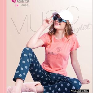 2209 - Series Night Suit.Cotton Hosiery Fabric wholesale Night Suit