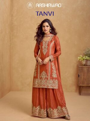 aashirwad creation - tanvi   aashirwad creation tanvi 10284 10287 series heavy embroidered full stitched wedding wear collection.jpeg