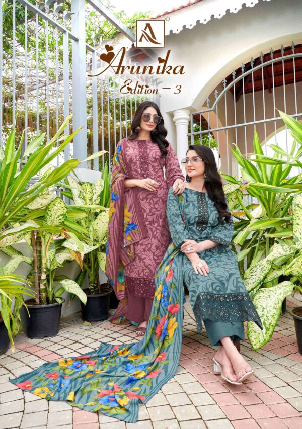 alok suit - arunika vol 3   alok suits arunika vol 3 cambric cotton designer casual wear salwar kameez wholesale surat 2025 05 1.jpeg