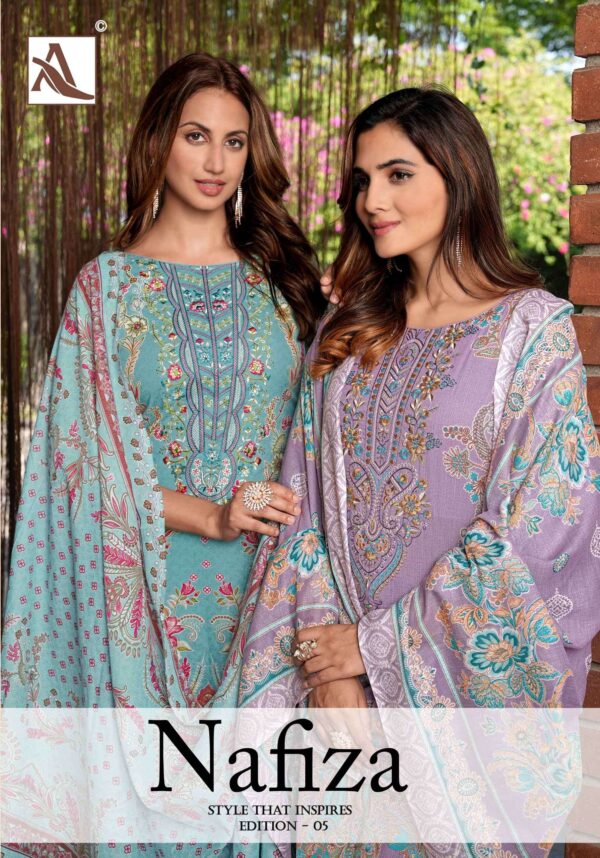 alok suit - nafiza vol-5   alok suits nafiza vol 5 colors fancy embroidery with pakistani printed designer salwar kameez wholes.jpeg