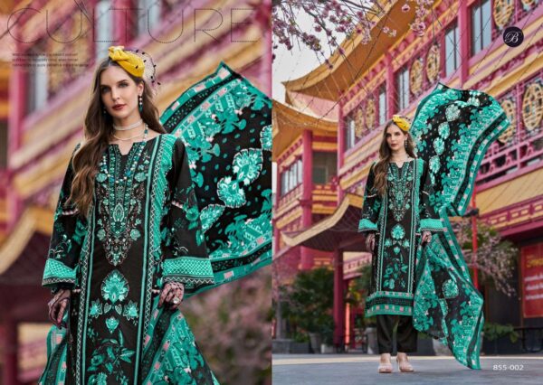 belliza designer studio - naira vol-109   belliza naira vol 109 pure cotton with heavy self embroidered party wear salwar kameez wholesale surat 15 2025 05 24 14 41 24.jpg belliza naira vol-109 pure cotton with heavy self embroidered party wear salwar kameez wholesale surat Catalogue Name : 24th May 2025 Name of Product : belliza designer studio - naira vol-109  No of Design : 8 Piece (MOQ : 1 Set) Product Rate Per Piece : ₹ 575 / Per Piece Product Full Catalogue Rate : ₹ 4600 (GST Extra) Full Catalogue Weight : 8 KG Product Type & Size: unstitched Product Details: 
					 NAIRA VOL 109 BY BELLIZA
 PURE MAL MAL COTTON DUPATTA
 SELF HEAVY EMBROIDERY WORK

BelliZa DesigNer StuDio

                     presents

             NAIRA VOL-109
 premium designer collection
                 
Top 100% Pure Cotton Digital Prints with Exclusive Heavy Self Embroidery (2.50 mtrs apx)

Dupatta 100% Pure MAL MAL Cotton Dupatta Digital Print* (2.30 mtrs apx)

Bottom 100% Pure Cotton (3 mtrs apx)

Pcs: 08

Rate: 575/-
 
Book Now