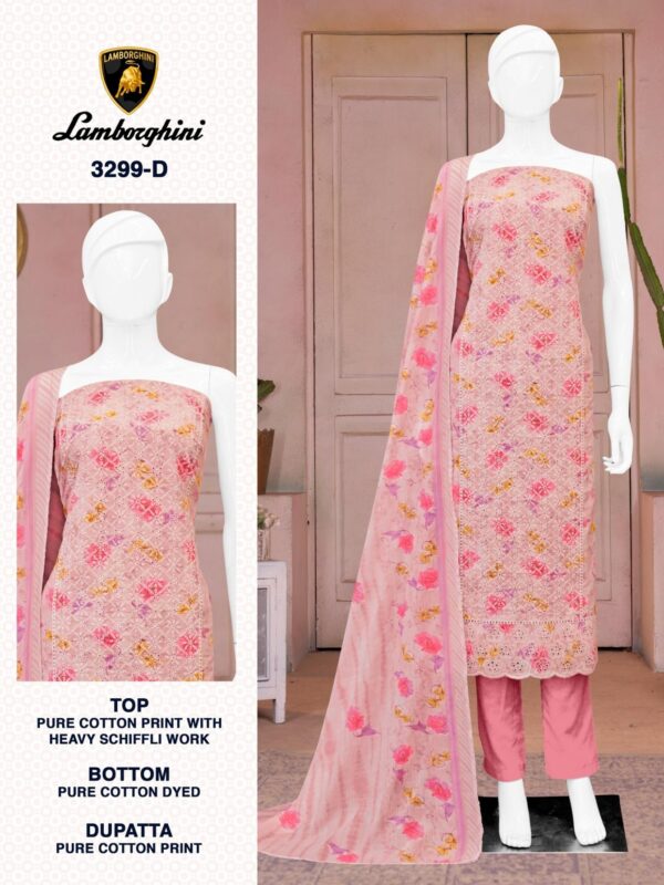 bipson prints lamborghini 3299 cotton wholesale suit - Image 3