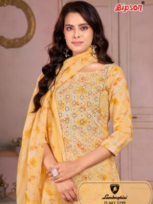 bipson prints lamborghini 3299 cotton wholesale suit