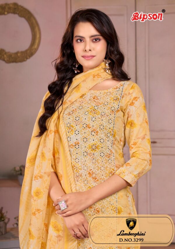 bipson prints lamborghini 3299 cotton wholesale suit