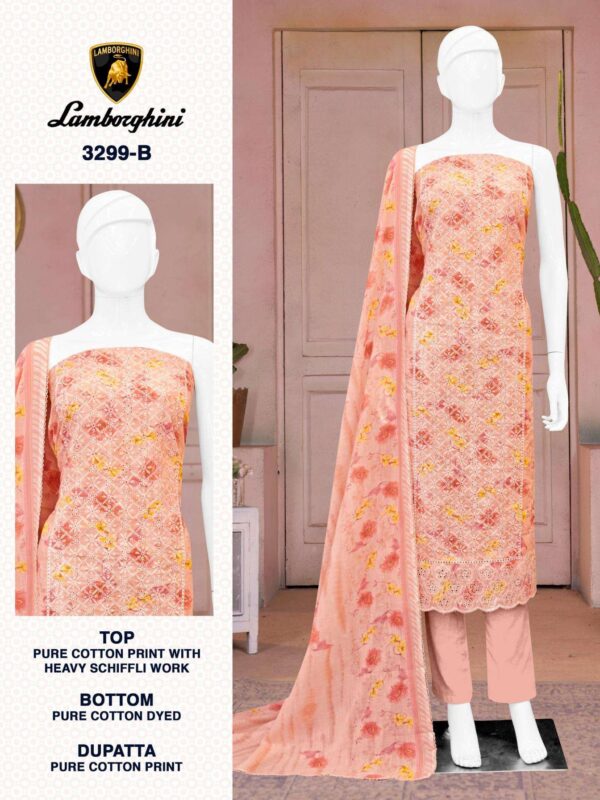 bipson prints lamborghini 3299 cotton wholesale suit - Image 5