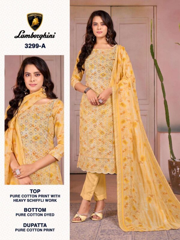 bipson prints lamborghini 3299 cotton wholesale suit - Image 6