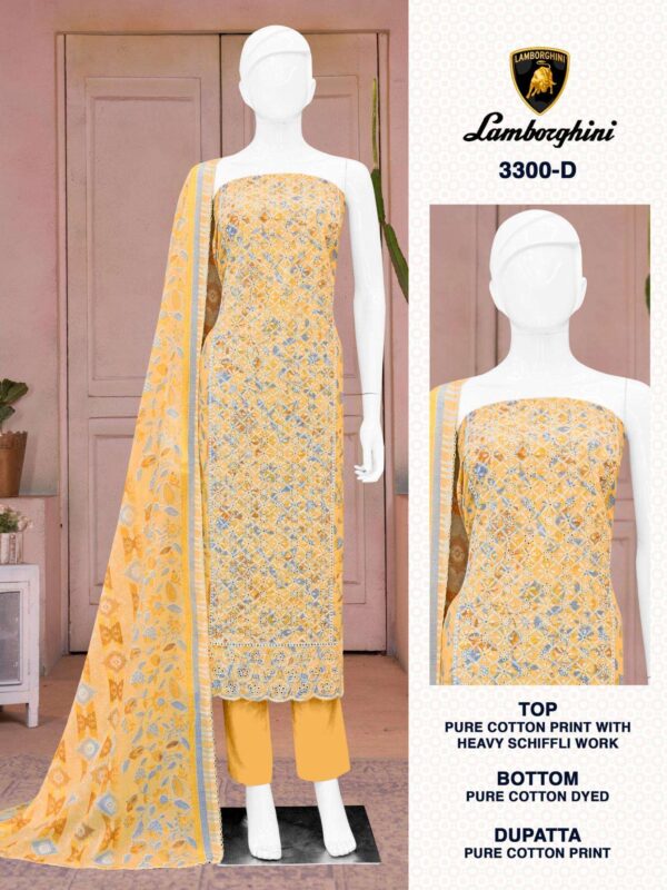 bipson prints lamborghini 3300 cotton wholesale suit - Image 2