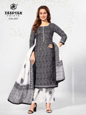 deeptex prints - aaliza black&white vol-3   deeptex aaliza black white vol 3 cotton casual wear salwar kameez best wholesale price surat 2025 05.jpeg