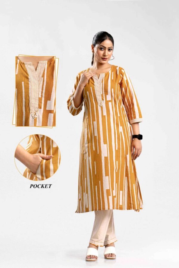 gaabaa - 932   gaabaa 923 cotton flex designer summer wear readymade cord set supplier surat 2 2025 05 29 15 12 16.jpg gaabaa 923 cotton flex designer summer wear readymade cord set supplier surat Catalogue Name : 29th May 2025 Name of Product : gaabaa - 932  No of Design : 16 Piece (MOQ : 1 Set) Product Rate Per Piece : ₹ 599 / Per Piece Product Full Catalogue Rate : ₹ 9584 (GST Extra) Full Catalogue Weight : 10 KG Product Type & Size: M | L | XL | XXL Product Details: 
					 GAABAA D.NO. 923*

Material-: Cotton Flex Print/Plain

Description-: Cotton Flex Co-ord Set With Value Additions And Hand Stitch

Size-: M to XXL

RATE-: 599+Gst 
Combo 
Dispatch 2-3 day