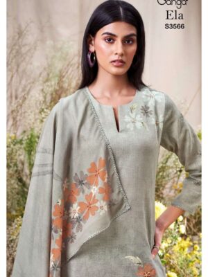 ganga - ela 3566   ganag ela 3566 cotton linen hand embroidered casual wear salwar suit supplier surat 2025 05 31 15 00.jpeg