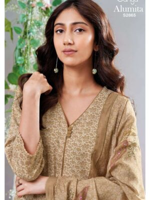 ganga - alumita 2865   ganga alumita 2865 woven cotton with embroidery work designer casual wear salwar kameez wholesale su.jpeg