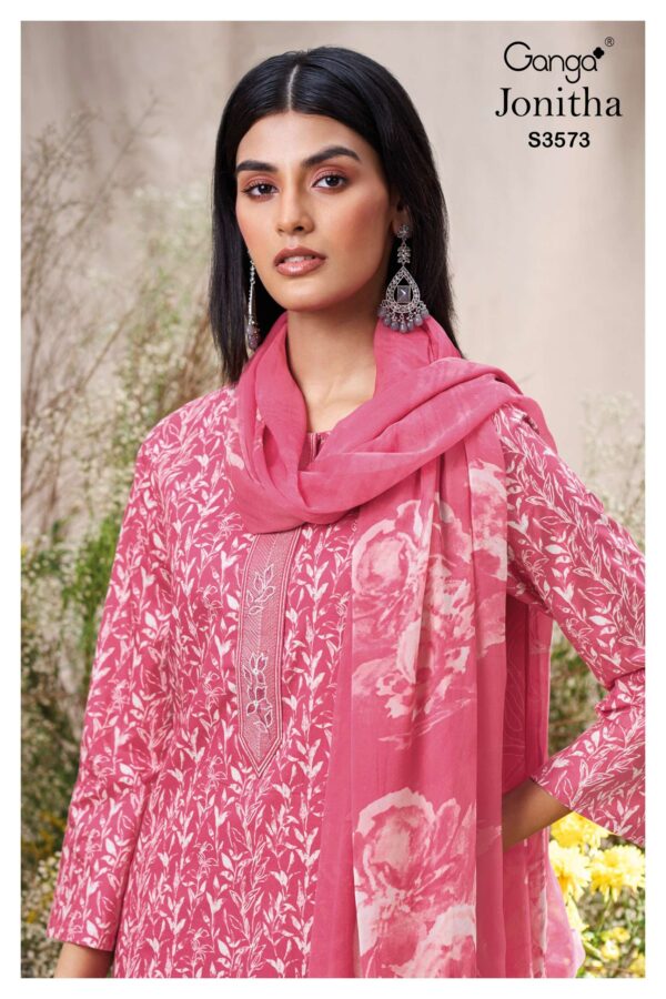 ganga - johitha 3573   ganga johitha 3573 cotton print with embroidered casual wear suit supplier 2025 05 27 16 52 47.jpg