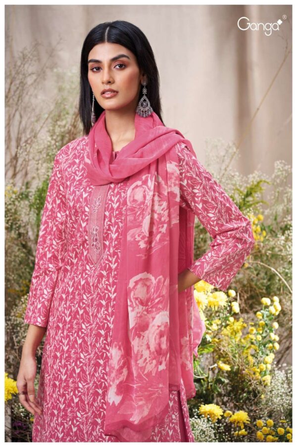 ganga - johitha 3573   ganga johitha 3573 cotton print with embroidered casual wear suit supplier 6 2025 05 27 16 52 47.jpg ganga johitha 3573 cotton print with embroidered casual wear suit supplier  Catalogue Name : 27th May 2025 Name of Product : ganga - johitha 3573  No of Design : 4 Piece (MOQ : 1 Set) Product Rate Per Piece : ₹ 1235 / Per Piece Product Full Catalogue Rate : ₹ 4940 (GST Extra) Full Catalogue Weight : 4 KG Product Type & Size: unstitched Product Details: 
					 GANGA
Presents

JONITHA 3573

TOP
PREMIUM COTTON PRINTED WITH EMBROIDERY, CROCHET LACE ON DAMAN.

воТТом
PREMIUM COTTON SOLID COLOR

DUPATTA
PREMIUM PURE CHIFFON PRINTED.

RATE:
1235/-