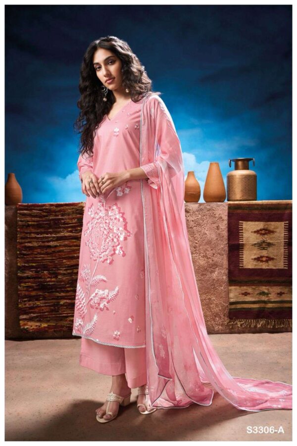 ganga - natalia 3306   ganga natalia 3306 premium cotton hand embroidered unstich salwar kameez buy wholesalers surat 2025.jpeg