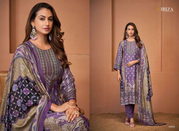 ibiza - amara   ibiza amara pure bamberg muslin salwar kameez catalogue wholesale market surat gujarat 4 2024 08 27 17 37 17.jpg ibiza amara 10955-10958 series pure bamberg muslin salwar kameez catalogue wholesale market surat gujarat  Catalogue Name : 27th May 2025 Name of Product : ibiza - amara   No of Design : 4 Piece (MOQ : 1 Set) Product Rate Per Piece : ₹ 1595 / Per Piece Product Full Catalogue Rate : ₹ 6380 (GST Extra) Full Catalogue Weight : 4 KG Product Type & Size: unstitched Product Details: 
					 
IBIZA


               NEW SERIES     
      

           * AMARA*

      *Fabric Details*

*Top:-PURE BEMBERG MUSLIN DIGITAL PRINT WITH HANDWORK*

 
*DUPATTA:-PURE MUSLIN  DIGITAL PRINT*

*BOTTOM:-PURE RAYON*

*COLOUR:- 4 PCS*

*PRICE:-1595*

Regards
*IBIZA LIFESTYLE *