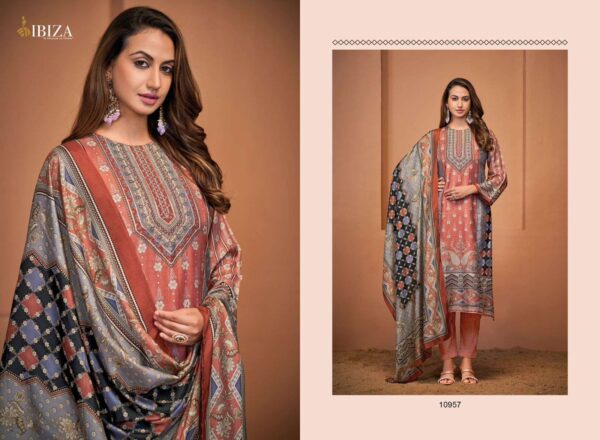 ibiza - amara   ibiza amara pure bamberg muslin salwar kameez catalogue wholesale market surat gujarat 6 2024 08 27 17 37 17.jpg ibiza amara 10955-10958 series pure bamberg muslin salwar kameez catalogue wholesale market surat gujarat  Catalogue Name : 27th May 2025 Name of Product : ibiza - amara   No of Design : 4 Piece (MOQ : 1 Set) Product Rate Per Piece : ₹ 1595 / Per Piece Product Full Catalogue Rate : ₹ 6380 (GST Extra) Full Catalogue Weight : 4 KG Product Type & Size: unstitched Product Details: 
					 
IBIZA


               NEW SERIES     
      

           * AMARA*

      *Fabric Details*

*Top:-PURE BEMBERG MUSLIN DIGITAL PRINT WITH HANDWORK*

 
*DUPATTA:-PURE MUSLIN  DIGITAL PRINT*

*BOTTOM:-PURE RAYON*

*COLOUR:- 4 PCS*

*PRICE:-1595*

Regards
*IBIZA LIFESTYLE *