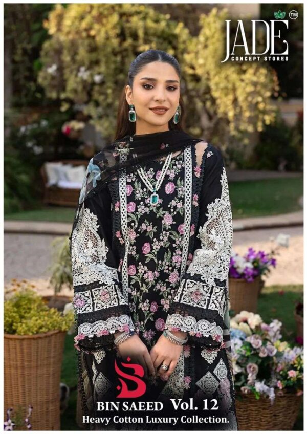 jade - bin saeed vol-12   jade bin saeed vol 12 1201 1206 series exclusive designer unstitched pakistani wear salwar kameez on.jpeg