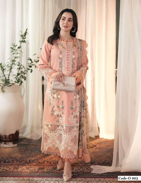 jade - ombre intezar   jade ombre intezar cotton summer casual wear pakistani salwar kameez wholesale surat 3 2025 05 26 12 10 03.jpg jade ombre intezar cotton summer casual wear pakistani salwar kameez wholesale surat Catalogue Name : 27th May 2025 Name of Product : jade - ombre intezar  No of Design : 6 Piece (MOQ : 1 Set) Product Rate Per Piece : ₹ 330 / Per Piece Product Full Catalogue Rate : ₹ 1980 (GST Extra) Full Catalogue Weight : 6 KG Product Type & Size: unstitched Product Details: 
					 
JADE

       PRSENTS      
 NEW COLLECTION 

    JADE  OMBRE
         INTEZAR

Thanks  coustomers for your love and support  
        
         PURE  PREMIUM COTTON PRODUCT

  LATEST COLOURS
  BEST DESIGNED 
  BEST PRICE 

Design : 6

Rate : 330+GST

FABRIC USED:-
Top:- COTTON2.40mtr
Bot:-   COTTON2.00 mtr
Dup:-COTTON MUL2.25mtr

HEAVY COTTON 

 EXTRAORDINARY POUCH PACKING+