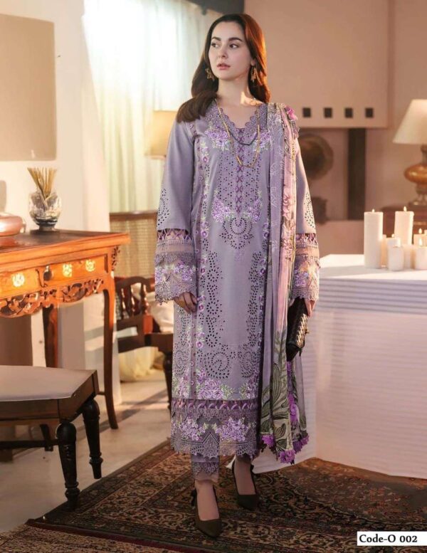 jade - ombre intezar   jade ombre intezar cotton summer casual wear pakistani salwar kameez wholesale surat 4 2025 05 26 12 10 03.jpg jade ombre intezar cotton summer casual wear pakistani salwar kameez wholesale surat Catalogue Name : 27th May 2025 Name of Product : jade - ombre intezar  No of Design : 6 Piece (MOQ : 1 Set) Product Rate Per Piece : ₹ 330 / Per Piece Product Full Catalogue Rate : ₹ 1980 (GST Extra) Full Catalogue Weight : 6 KG Product Type & Size: unstitched Product Details: 
					 
JADE

       PRSENTS      
 NEW COLLECTION 

    JADE  OMBRE
         INTEZAR

Thanks  coustomers for your love and support  
        
         PURE  PREMIUM COTTON PRODUCT

  LATEST COLOURS
  BEST DESIGNED 
  BEST PRICE 

Design : 6

Rate : 330+GST

FABRIC USED:-
Top:- COTTON2.40mtr
Bot:-   COTTON2.00 mtr
Dup:-COTTON MUL2.25mtr

HEAVY COTTON 

 EXTRAORDINARY POUCH PACKING+