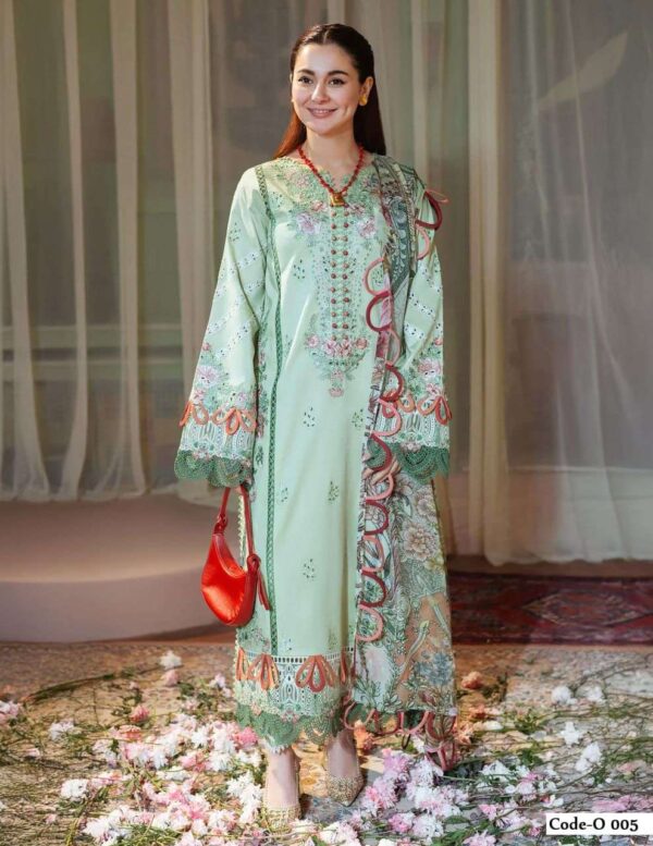 jade - ombre intezar   jade ombre intezar cotton summer casual wear pakistani salwar kameez wholesale surat 5 2025 05 26 12 10 03.jpg jade ombre intezar cotton summer casual wear pakistani salwar kameez wholesale surat Catalogue Name : 27th May 2025 Name of Product : jade - ombre intezar  No of Design : 6 Piece (MOQ : 1 Set) Product Rate Per Piece : ₹ 330 / Per Piece Product Full Catalogue Rate : ₹ 1980 (GST Extra) Full Catalogue Weight : 6 KG Product Type & Size: unstitched Product Details: 
					 
JADE

       PRSENTS      
 NEW COLLECTION 

    JADE  OMBRE
         INTEZAR

Thanks  coustomers for your love and support  
        
         PURE  PREMIUM COTTON PRODUCT

  LATEST COLOURS
  BEST DESIGNED 
  BEST PRICE 

Design : 6

Rate : 330+GST

FABRIC USED:-
Top:- COTTON2.40mtr
Bot:-   COTTON2.00 mtr
Dup:-COTTON MUL2.25mtr

HEAVY COTTON 

 EXTRAORDINARY POUCH PACKING+