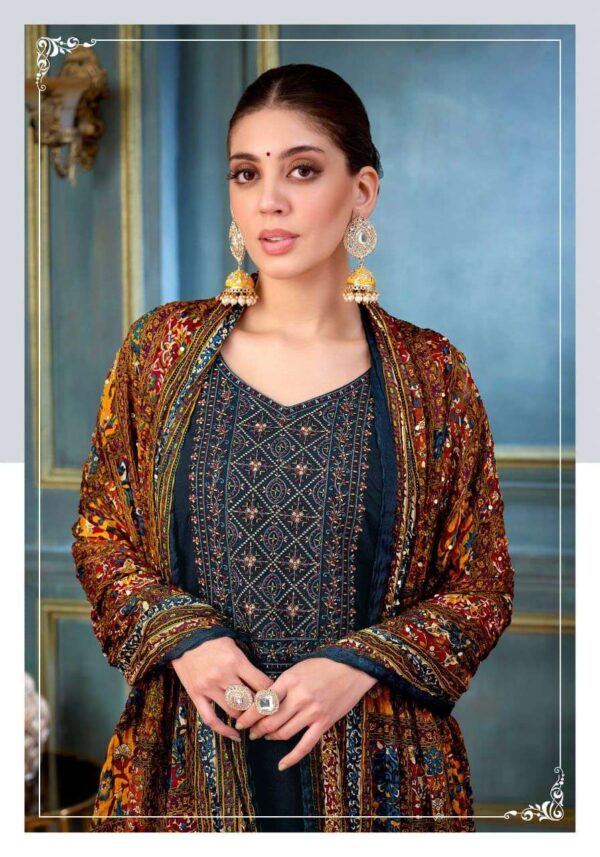 jaimala - nigaar vol-35   jaimala nigaar vol 35 colors embroidery with diamond work casual wear suits manufacturer surat 1 2025 05 27 16 34 37.jpg jaimala nigaar vol-35 colors embroidery with diamond work casual wear suits manufacturer surat Catalogue Name : 27th May 2025 Name of Product : jaimala - nigaar vol-35  No of Design : 8 Piece (MOQ : 1 Set) Product Rate Per Piece : ₹ 575 / Per Piece Product Full Catalogue Rate : ₹ 4600 (GST Extra) Full Catalogue Weight : 8 KG Product Type & Size: unstitched Product Details: 
					 JAIMALA by Alok Suit - Make in India

          NIGAAR-35

Fabric Details

TOP Pure Reyon Slub With Embroidery And Swarovski Diamond Work

 BOTTOM: Pure Reyon Solid

DUPPATTA  Pure Designer Bandhej Crush Dupatta

Rate 575/- + 5 % GST 8  pcs


Happy Shopping
Vocal For Local