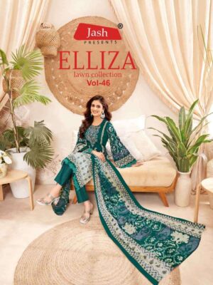 jash - elliza vol-46   jash elliza vol 46 46001 46010 series cotton summer wear salwar suit wholesale dealer surat 2025 05.jpeg