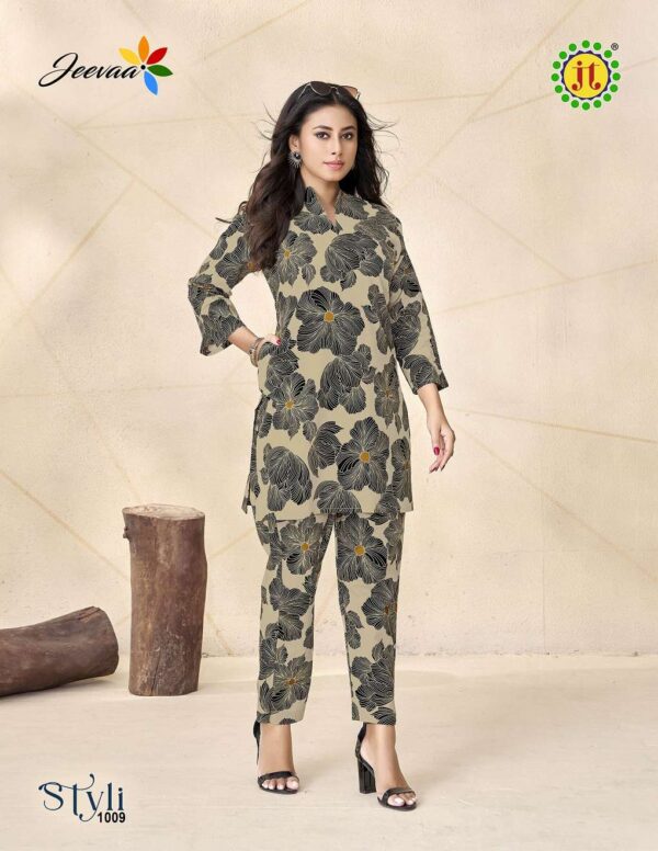 JT Styli Vol-1 series 1001-1010 Cotton wholesale co-ord sets - Image 11