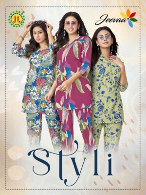 JT Styli Vol-1 series 1001-1010 Cotton wholesale co-ord sets