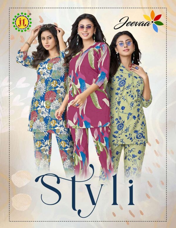 JT Styli Vol-1 series 1001-1010 Cotton wholesale co-ord sets  JT Styli Vol-1 series 1001-1010 Cotton wholesale co-ord sets, JT Styli Vol-1 series 1001-1010 Cotton wholesale co-ord sets surat, JT Styli Vol-1 series 1001-1010 Cotton wholesale co-ord sets new latest catalog, JT Styli Vol-1 series 1001-1010 Cotton wholesale co-ord sets wholesale surat, JT Styli Vol-1 series 1001-1010 Cotton wholesale co-ord sets single, JT Styli Vol-1 series 1001-1010 Cotton wholesale co-ord sets catalog price, JT Styli Vol-1 series 1001-1010 Cotton wholesale co-ord sets salwar suit, JT Styli Vol-1 series 1001-1010 Cotton wholesale co-ord sets dresses, JT Styli Vol-1 series 1001-1010 Cotton wholesale co-ord sets indian salwar suit, JT Styli Vol-1 series 1001-1010 Cotton wholesale co-ord sets dress material jt styli vol 1 series 1001 1010 cotton wholesale co ord sets 2025 05 16 19 42 37 
                     JT Styli Vol-1 series 1001-1010 Cotton wholesale co-ord sets
                     
                     
                     
                     Specification :
                     
                        
                           
						   
								Product Date:
								16-05-2025
							
                             							
								Name:
								Jt Styli Vol-1 Series 1001-1010 Cotton Wholesale Co-ord Sets
							
																					
								Cname:
								 Styli Vol-1
							
														
								Brand:
								Jt
							

														
								Total Design:
								10 Pcs
							
							
														
								Per Piece Rate:
								INR 450
							
							
														
								Full Catalog Rate:
								INR 4500								+ (5 % GST) + Shipping Charge
								
							
							
														
								Weight:
								10 Kg
							
																					
								Moq:
								Minimum 10 Pcs
							
							
							
														
								Type:
								Printed Kurtis, Kurti With Buttom
							
							


														
								Fabric:
								
									Cotton								
							
																																																	
							
							
														
								Other Details:
								Catalog    JT Styli Vol-1 – Cord Set
Pcs    10
AVG. Price    450
Full Price    4500
Full Price With Gst    4725
Size    Full Stitched, L (40), XL (42), 2XL (44), 3XL (46)
Fabric    Cotton
Initial Delivery    4 – 5 Working Days
Availability    Ready to Ship
Other Details    
Top:- Pure Cotton Printed | Size :- L(40) / XL(42) / XXL(44) / 3XL(46)
Bottom:- Pure Cotton Printed | Size :- L(40) / XL(42) / XXL(44) / 3XL(46)