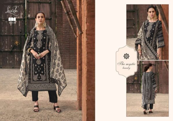 levisha - madhubala vol-6   levisha madhubala vol 6 6013 6020 series pakistani printed with self embroidered suits wholesaler surat 1 2025 05 28 12 07 35.jpg levisha madhubala vol-6 6013-6020 series pakistani printed with self embroidered suits wholesaler surat Catalogue Name : 28th May 2025 Name of Product : levisha - madhubala vol-6  No of Design : 8 Piece (MOQ : 1 Set) Product Rate Per Piece : ₹ 699 / Per Piece Product Full Catalogue Rate : ₹ 5592 (GST Extra) Full Catalogue Weight : 8 KG Product Type & Size: unstitched Product Details: 
					 Levisha® - Make in India

Launches its New Designer Suits 
               Madhubala-6

Fabric Details
Top Cemric Lawn Cotton pakistani Style Printed With Fancy Self Embroidery

Bottom: Cotton Dyed

Dupatta: Mal-Mal Cotton  Print With two Side Border Work Dup

RATE 699 + 
GST 5% 

Design 8

Delivery ready  Confirm now