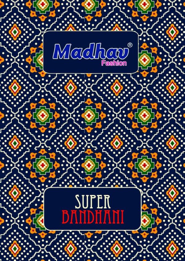 Madhav Super Bandhani Vol-1 series 1001-1005 Pure Cotton wholesale suit  Madhav Super Bandhani Vol-1 series 1001-1005 Pure Cotton wholesale suit , Madhav Super Bandhani Vol-1 series 1001-1005 Pure Cotton wholesale suit  surat, Madhav Super Bandhani Vol-1 series 1001-1005 Pure Cotton wholesale suit  new latest catalog, Madhav Super Bandhani Vol-1 series 1001-1005 Pure Cotton wholesale suit  wholesale surat, Madhav Super Bandhani Vol-1 series 1001-1005 Pure Cotton wholesale suit  single, Madhav Super Bandhani Vol-1 series 1001-1005 Pure Cotton wholesale suit  catalog price, Madhav Super Bandhani Vol-1 series 1001-1005 Pure Cotton wholesale suit  salwar suit, Madhav Super Bandhani Vol-1 series 1001-1005 Pure Cotton wholesale suit  dresses, Madhav Super Bandhani Vol-1 series 1001-1005 Pure Cotton wholesale suit  indian salwar suit, Madhav Super Bandhani Vol-1 series 1001-1005 Pure Cotton wholesale suit  dress material madhav super bandhani vol 1 series 1001 1005 pure cotton wholesale suit 2025 04 30 16 06 52 
                     Madhav Super Bandhani Vol-1 series 1001-1005 Pure Cotton wholesale suit 
                     
                     
                     
                     Specification :
                     
                        
                           
						   
								Product Date:
								30-04-2025
							
                             							
								Name:
								Madhav Super Bandhani Vol-1 Series 1001-1005 Pure Cotton Wholesale Suit 
							
																					
								Cname:
								Super Bandhani Vol-1 
							
														
								Brand:
								Madhav Fashion
							
							
														
								Total Design:
								5 Pcs
							
														
														
								Per Piece Rate:
								INR 380
							
														
														
								Full Catalog Rate:
								INR 1900								+ (5 % GST) + Shipping Charge
								
							
														
														
								Weight:
								5 Kg
							
																					
								Moq:
								Minimum 5 Pcs
							
														
														
														
								Type:
								Cotton Ladies Suits, Printed Salwar Kameez, Patiyala Salwar Kameez
							
														
							
							
														
								Fabric:
								
									Pure Cotton								
							
																																																								
														
														
														
								Other Details:
								Catalog    Madhav Super Bandhani Vol-1 – Dress Material
Pcs    5
AVG. Price    380
Full Price    1900
Full Price With Gst    1995
Size    Unstitched,
Fabric    Pure Cotton
Initial Delivery    4 – 5 Working Days
Availability    Ready to Ship
Other Details    
Top – Heavy 160 Gm. Quality Cotton Printed | Cut:- 2.40 Mtrs
Bottom – Pure Cotton Printed | Cut:- 2.00 Mtrs
Dupatta – Mal Mal Cotton Printed Dupatta – 2.25 Mtrs