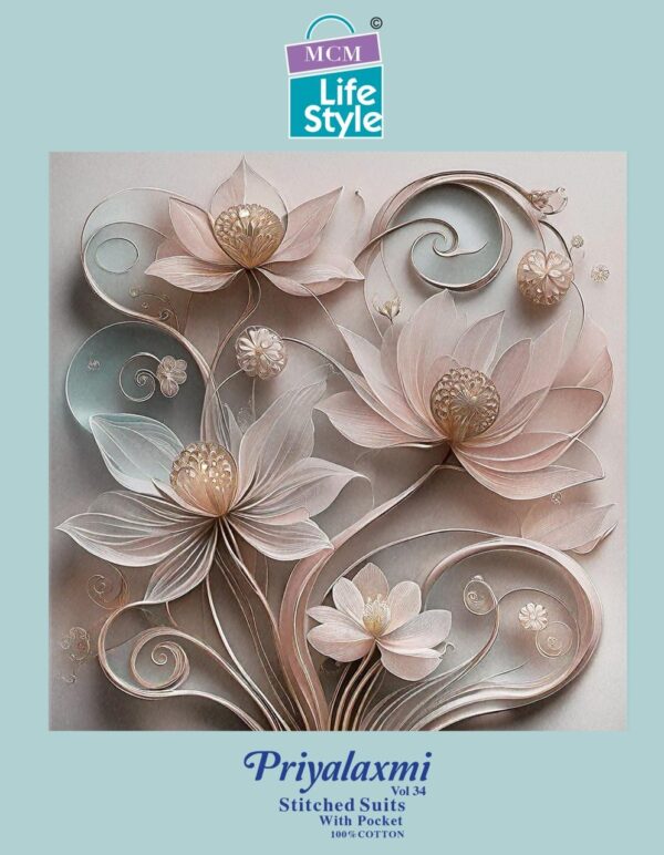 MCM Priyalaxmi Vol-34 series 3451-3470 Pure Cotton wholesale suit   mcm priyalaxmi vol 34 series 3451 3470 pure cotton wholesale suit 2025 04 30 16 04 40 
                     MCM Priyalaxmi Vol-34 series 3451-3470 Pure Cotton wholesale suit
                     
                     
                     
                     Specification :
                     
                        
                           
						   
								Product Date:
								30-04-2025
							
                             							
								Name:
								Mcm Priyalaxmi Vol-34 Series 3451-3470 Pure Cotton Wholesale Suit
							
																					
								Cname:
								Priyalaxmi Vol-34
							
														
								Brand:
								Mcm Lfestyle
							
							
														
								Total Design:
								20 Pcs
							
														
														
								Per Piece Rate:
								INR 555
							
														
														
								Full Catalog Rate:
								INR 11100								+ (5 % GST) + Shipping Charge
								
							
														
														
								Weight:
								20 Kg
							
																					
								Moq:
								Minimum 20 Pcs
							
														
														
														
								Type:
								Cotton Ladies Suits, Printed Salwar Kameez, Readymade Suits
							
														
							
							
														
								Fabric:
								
									Pure Cotton								
							
																																																								
														
														
														
								Other Details:
								Catalog    MCM Priyalaxmi Vol-34 – Kurti Pant With Dupatta
Pcs    20
AVG. Price    555
Full Price    11100
Full Price With Gst    11655
Size    Full Stitched, M (38), L (40), XL (42), 2XL (44), 3XL (46), 4XL (48), 5XL (50)
Fabric    Cotton
Initial Delivery    4 – 5 Working Days
Availability    Ready to Ship
Other Details    
Top – Pure Cotton Printed | Size – M(38) / L(40) / XL(42) / 2XL(44) / 3XL(46 – Rs.20 Extra) / 4XL(48 – Rs.30 Extra) / 5XL(50 – Rs.40 Extra)
Bottom – Pure Cotton Printed Pants | Sizes – M(38) / L(40) / XL(42) / 2XL(44) / 3XL(46 – Rs.20 Extra) / 4XL(48 – Rs.30 Extra) / 5XL(50 – Rs.40 Extra)
Dupatta – Pure Malmal Cotton Dupatta | Cut:- 2.25 Mtrs