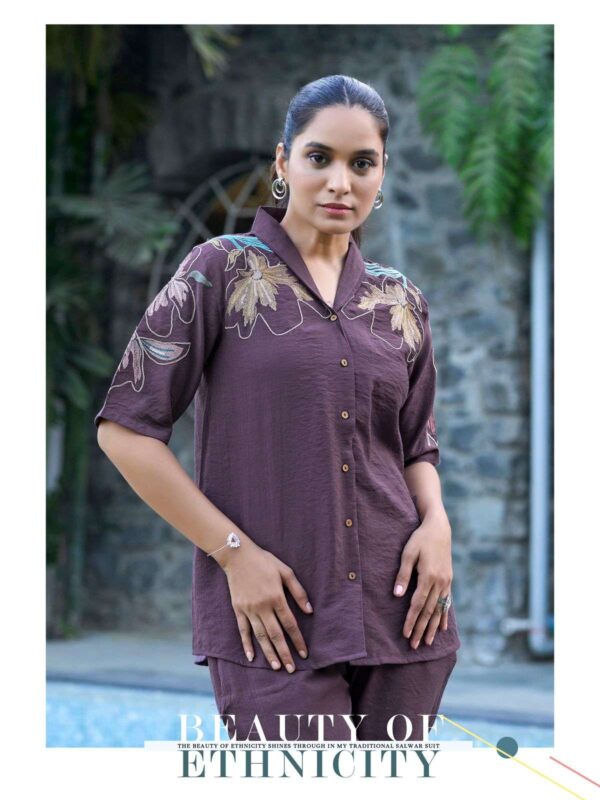 mittoo - daizy   mittoo daizy 2001 2006 series fancy handwork casual wear readymade cord set buy wholesale surat 1 2025 05 21 13 08 45.jpg mittoo daizy 2001-2006 series fancy handwork casual wear readymade cord set buy wholesale surat Catalogue Name : 21st May 2025 Name of Product : mittoo - daizy  No of Design : 6 Piece (MOQ : 1 Set) Product Rate Per Piece : ₹ 795 / Per Piece Product Full Catalogue Rate : ₹ 4770 (GST Extra) Full Catalogue Weight : 6 KG Product Type & Size: S | M | L | XL | XXL | XXXL Product Details: 
					 Label : MITTOO
Catalog : DAIZY
Design : 6
Top  : Viscose Crap
Work : Thred & Hand work
Bottom : Viscose Crap
Size :  S(36), M(38), L(40), XL(42), XXL(44), 3XL(46)

Rate : Rs 795/ Pic + GST

Dispatch with in 3-4 days