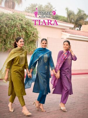mystic 9 - tiara vol-1   mystic9 tiara vol 1 fancy embroidered casual wear readymade salwar kameez supplier surat 2025 05 31.jpeg