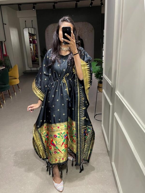 nnk3803 jacquard readymade weaving zari work fancy kaftan kurtis  nnk3803 jacquard readymade weaving zari work fancy kaftan kurtis, nnk3803 jacquard readymade weaving zari work fancy kaftan kurtis surat, nnk3803 jacquard readymade weaving zari work fancy kaftan kurtis new latest catalog, nnk3803 jacquard readymade weaving zari work fancy kaftan kurtis wholesale surat, nnk3803 jacquard readymade weaving zari work fancy kaftan kurtis single, nnk3803 jacquard readymade weaving zari work fancy kaftan kurtis catalog price, nnk3803 jacquard readymade weaving zari work fancy kaftan kurtis salwar suit, nnk3803 jacquard readymade weaving zari work fancy kaftan kurtis dresses, nnk3803 jacquard readymade weaving zari work fancy kaftan kurtis indian salwar suit, nnk3803 jacquard readymade weaving zari work fancy kaftan kurtis dress material nnk3803 jacquard readymade weaving zari work fancy kaftan kurtis 2 2025 05 02 12 59 40 
                     nnk3803 jacquard readymade weaving zari work fancy kaftan kurtis
                     
                     
                     
                     Specification :
                     
                        
                           
						   
								Product Date:
								02-05-2025
							
                             							
								Name:
								Nnk3803 Jacquard Readymade Weaving Zari Work Fancy Kaftan Kurtis
							
																					
								Cname:
								Nnk3803 
							
														
								Brand:
								
							
							
														
								Total Design:
								4 Pcs
							
														
														
								Per Piece Rate:
								INR 799
							
														
														
								Full Catalog Rate:
								INR 3196								+ (5 % GST) + Shipping Charge
								
							
														
														
								Weight:
								4 Kg
							
																					
								Moq:
								Minimum 4 Pcs
							
														
														
														
								Type:
								Printed Kurtis
							
														
							
							
														
								Fabric:
								
									Jacquard								
							
																																																								
														
														
														
								Other Details:
								
	
		
			
			🌷Jacquard Kaftan Collection🌷

			get traditional touch to your adoring this paithni kaftan is here to win hearts!🖤

			NNK3803RED
			NNK3803BLK
			NNK3803BLU
			NNK3803PNK

			Kaftan(Stitched)
			👉🏿Kaftan Fabric : Jacquard (Paithani) 
			👉🏿Kaftan work : Weaving Zari Work with Lace Border   
			👉🏿Chest : Free Size " (Customer can adjust up to 44” for your body comfort )
			👉🏿Length : 48"

			Package Contain : Kaftan

			👉🏿Weight : 0.370 kg

			Rate : 799/*- 