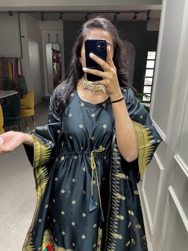 nnk3803 jacquard readymade weaving zari work fancy kaftan kurtis  nnk3803 jacquard readymade weaving zari work fancy kaftan kurtis, nnk3803 jacquard readymade weaving zari work fancy kaftan kurtis surat, nnk3803 jacquard readymade weaving zari work fancy kaftan kurtis new latest catalog, nnk3803 jacquard readymade weaving zari work fancy kaftan kurtis wholesale surat, nnk3803 jacquard readymade weaving zari work fancy kaftan kurtis single, nnk3803 jacquard readymade weaving zari work fancy kaftan kurtis catalog price, nnk3803 jacquard readymade weaving zari work fancy kaftan kurtis salwar suit, nnk3803 jacquard readymade weaving zari work fancy kaftan kurtis dresses, nnk3803 jacquard readymade weaving zari work fancy kaftan kurtis indian salwar suit, nnk3803 jacquard readymade weaving zari work fancy kaftan kurtis dress material nnk3803 jacquard readymade weaving zari work fancy kaftan kurtis 2025 05 02 12 59 39 
                     nnk3803 jacquard readymade weaving zari work fancy kaftan kurtis
                     
                     
                     
                     Specification :
                     
                        
                           
						   
								Product Date:
								02-05-2025
							
                             							
								Name:
								Nnk3803 Jacquard Readymade Weaving Zari Work Fancy Kaftan Kurtis
							
																					
								Cname:
								Nnk3803 
							
														
								Brand:
								
							
							
														
								Total Design:
								4 Pcs
							
														
														
								Per Piece Rate:
								INR 799
							
														
														
								Full Catalog Rate:
								INR 3196								+ (5 % GST) + Shipping Charge
								
							
														
														
								Weight:
								4 Kg
							
																					
								Moq:
								Minimum 4 Pcs
							
														
														
														
								Type:
								Printed Kurtis
							
														
							
							
														
								Fabric:
								
									Jacquard								
							
																																																								
														
														
														
								Other Details:
								
	
		
			
			🌷Jacquard Kaftan Collection🌷

			get traditional touch to your adoring this paithni kaftan is here to win hearts!🖤

			NNK3803RED
			NNK3803BLK
			NNK3803BLU
			NNK3803PNK

			Kaftan(Stitched)
			👉🏿Kaftan Fabric : Jacquard (Paithani) 
			👉🏿Kaftan work : Weaving Zari Work with Lace Border   
			👉🏿Chest : Free Size " (Customer can adjust up to 44” for your body comfort )
			👉🏿Length : 48"

			Package Contain : Kaftan

			👉🏿Weight : 0.370 kg

			Rate : 799/*- 
