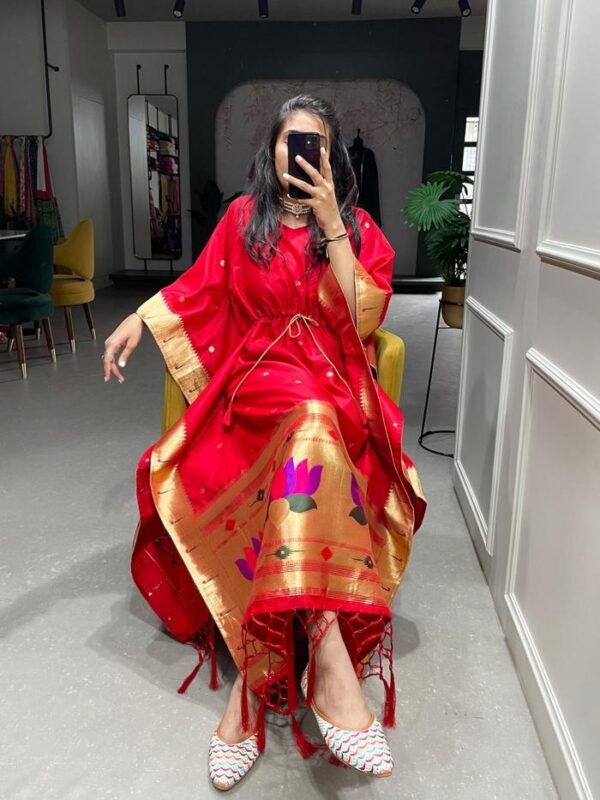 nnk3803 jacquard readymade weaving zari work fancy kaftan kurtis  nnk3803 jacquard readymade weaving zari work fancy kaftan kurtis, nnk3803 jacquard readymade weaving zari work fancy kaftan kurtis surat, nnk3803 jacquard readymade weaving zari work fancy kaftan kurtis new latest catalog, nnk3803 jacquard readymade weaving zari work fancy kaftan kurtis wholesale surat, nnk3803 jacquard readymade weaving zari work fancy kaftan kurtis single, nnk3803 jacquard readymade weaving zari work fancy kaftan kurtis catalog price, nnk3803 jacquard readymade weaving zari work fancy kaftan kurtis salwar suit, nnk3803 jacquard readymade weaving zari work fancy kaftan kurtis dresses, nnk3803 jacquard readymade weaving zari work fancy kaftan kurtis indian salwar suit, nnk3803 jacquard readymade weaving zari work fancy kaftan kurtis dress material nnk3803 jacquard readymade weaving zari work fancy kaftan kurtis 5 2025 05 02 12 59 40 
                     nnk3803 jacquard readymade weaving zari work fancy kaftan kurtis
                     
                     
                     
                     Specification :
                     
                        
                           
						   
								Product Date:
								02-05-2025
							
                             							
								Name:
								Nnk3803 Jacquard Readymade Weaving Zari Work Fancy Kaftan Kurtis
							
																					
								Cname:
								Nnk3803 
							
														
								Brand:
								
							
							
														
								Total Design:
								4 Pcs
							
														
														
								Per Piece Rate:
								INR 799
							
														
														
								Full Catalog Rate:
								INR 3196								+ (5 % GST) + Shipping Charge
								
							
														
														
								Weight:
								4 Kg
							
																					
								Moq:
								Minimum 4 Pcs
							
														
														
														
								Type:
								Printed Kurtis
							
														
							
							
														
								Fabric:
								
									Jacquard								
							
																																																								
														
														
														
								Other Details:
								
	
		
			
			🌷Jacquard Kaftan Collection🌷

			get traditional touch to your adoring this paithni kaftan is here to win hearts!🖤

			NNK3803RED
			NNK3803BLK
			NNK3803BLU
			NNK3803PNK

			Kaftan(Stitched)
			👉🏿Kaftan Fabric : Jacquard (Paithani) 
			👉🏿Kaftan work : Weaving Zari Work with Lace Border   
			👉🏿Chest : Free Size " (Customer can adjust up to 44” for your body comfort )
			👉🏿Length : 48"

			Package Contain : Kaftan

			👉🏿Weight : 0.370 kg

			Rate : 799/*- 