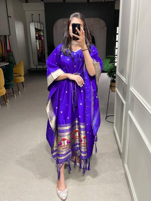 nnk3803 jacquard readymade weaving zari work fancy kaftan kurtis  nnk3803 jacquard readymade weaving zari work fancy kaftan kurtis, nnk3803 jacquard readymade weaving zari work fancy kaftan kurtis surat, nnk3803 jacquard readymade weaving zari work fancy kaftan kurtis new latest catalog, nnk3803 jacquard readymade weaving zari work fancy kaftan kurtis wholesale surat, nnk3803 jacquard readymade weaving zari work fancy kaftan kurtis single, nnk3803 jacquard readymade weaving zari work fancy kaftan kurtis catalog price, nnk3803 jacquard readymade weaving zari work fancy kaftan kurtis salwar suit, nnk3803 jacquard readymade weaving zari work fancy kaftan kurtis dresses, nnk3803 jacquard readymade weaving zari work fancy kaftan kurtis indian salwar suit, nnk3803 jacquard readymade weaving zari work fancy kaftan kurtis dress material nnk3803 jacquard readymade weaving zari work fancy kaftan kurtis 6 2025 05 02 12 59 40 
                     nnk3803 jacquard readymade weaving zari work fancy kaftan kurtis
                     
                     
                     
                     Specification :
                     
                        
                           
						   
								Product Date:
								02-05-2025
							
                             							
								Name:
								Nnk3803 Jacquard Readymade Weaving Zari Work Fancy Kaftan Kurtis
							
																					
								Cname:
								Nnk3803 
							
														
								Brand:
								
							
							
														
								Total Design:
								4 Pcs
							
														
														
								Per Piece Rate:
								INR 799
							
														
														
								Full Catalog Rate:
								INR 3196								+ (5 % GST) + Shipping Charge
								
							
														
														
								Weight:
								4 Kg
							
																					
								Moq:
								Minimum 4 Pcs
							
														
														
														
								Type:
								Printed Kurtis
							
														
							
							
														
								Fabric:
								
									Jacquard								
							
																																																								
														
														
														
								Other Details:
								
	
		
			
			🌷Jacquard Kaftan Collection🌷

			get traditional touch to your adoring this paithni kaftan is here to win hearts!🖤

			NNK3803RED
			NNK3803BLK
			NNK3803BLU
			NNK3803PNK

			Kaftan(Stitched)
			👉🏿Kaftan Fabric : Jacquard (Paithani) 
			👉🏿Kaftan work : Weaving Zari Work with Lace Border   
			👉🏿Chest : Free Size " (Customer can adjust up to 44” for your body comfort )
			👉🏿Length : 48"

			Package Contain : Kaftan

			👉🏿Weight : 0.370 kg

			Rate : 799/*- 