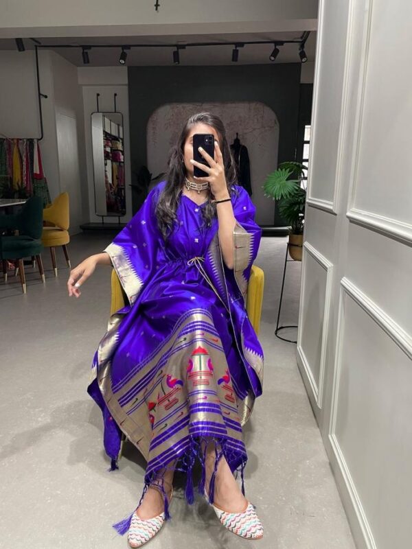 nnk3803 jacquard readymade weaving zari work fancy kaftan kurtis  nnk3803 jacquard readymade weaving zari work fancy kaftan kurtis, nnk3803 jacquard readymade weaving zari work fancy kaftan kurtis surat, nnk3803 jacquard readymade weaving zari work fancy kaftan kurtis new latest catalog, nnk3803 jacquard readymade weaving zari work fancy kaftan kurtis wholesale surat, nnk3803 jacquard readymade weaving zari work fancy kaftan kurtis single, nnk3803 jacquard readymade weaving zari work fancy kaftan kurtis catalog price, nnk3803 jacquard readymade weaving zari work fancy kaftan kurtis salwar suit, nnk3803 jacquard readymade weaving zari work fancy kaftan kurtis dresses, nnk3803 jacquard readymade weaving zari work fancy kaftan kurtis indian salwar suit, nnk3803 jacquard readymade weaving zari work fancy kaftan kurtis dress material nnk3803 jacquard readymade weaving zari work fancy kaftan kurtis 7 2025 05 02 12 59 40 
                     nnk3803 jacquard readymade weaving zari work fancy kaftan kurtis
                     
                     
                     
                     Specification :
                     
                        
                           
						   
								Product Date:
								02-05-2025
							
                             							
								Name:
								Nnk3803 Jacquard Readymade Weaving Zari Work Fancy Kaftan Kurtis
							
																					
								Cname:
								Nnk3803 
							
														
								Brand:
								
							
							
														
								Total Design:
								4 Pcs
							
														
														
								Per Piece Rate:
								INR 799
							
														
														
								Full Catalog Rate:
								INR 3196								+ (5 % GST) + Shipping Charge
								
							
														
														
								Weight:
								4 Kg
							
																					
								Moq:
								Minimum 4 Pcs
							
														
														
														
								Type:
								Printed Kurtis
							
														
							
							
														
								Fabric:
								
									Jacquard								
							
																																																								
														
														
														
								Other Details:
								
	
		
			
			🌷Jacquard Kaftan Collection🌷

			get traditional touch to your adoring this paithni kaftan is here to win hearts!🖤

			NNK3803RED
			NNK3803BLK
			NNK3803BLU
			NNK3803PNK

			Kaftan(Stitched)
			👉🏿Kaftan Fabric : Jacquard (Paithani) 
			👉🏿Kaftan work : Weaving Zari Work with Lace Border   
			👉🏿Chest : Free Size " (Customer can adjust up to 44” for your body comfort )
			👉🏿Length : 48"

			Package Contain : Kaftan

			👉🏿Weight : 0.370 kg

			Rate : 799/*- 