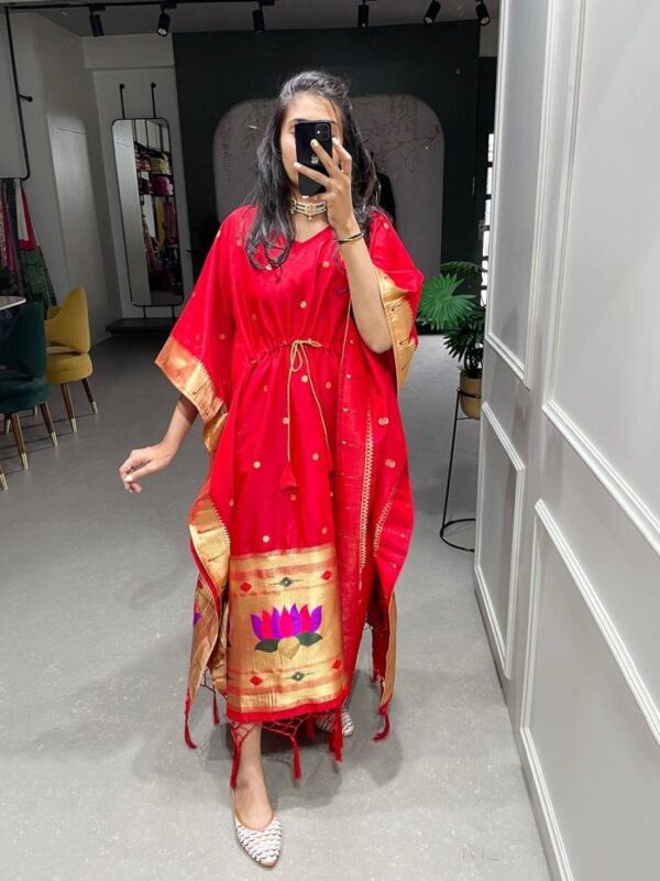 nnk3803 jacquard readymade weaving zari work fancy kaftan kurtis  nnk3803 jacquard readymade weaving zari work fancy kaftan kurtis, nnk3803 jacquard readymade weaving zari work fancy kaftan kurtis surat, nnk3803 jacquard readymade weaving zari work fancy kaftan kurtis new latest catalog, nnk3803 jacquard readymade weaving zari work fancy kaftan kurtis wholesale surat, nnk3803 jacquard readymade weaving zari work fancy kaftan kurtis single, nnk3803 jacquard readymade weaving zari work fancy kaftan kurtis catalog price, nnk3803 jacquard readymade weaving zari work fancy kaftan kurtis salwar suit, nnk3803 jacquard readymade weaving zari work fancy kaftan kurtis dresses, nnk3803 jacquard readymade weaving zari work fancy kaftan kurtis indian salwar suit, nnk3803 jacquard readymade weaving zari work fancy kaftan kurtis dress material nnk3803 jacquard readymade weaving zari work fancy kaftan kurtis 8 2025 05 02 12 59 40 
                     nnk3803 jacquard readymade weaving zari work fancy kaftan kurtis
                     
                     
                     
                     Specification :
                     
                        
                           
						   
								Product Date:
								02-05-2025
							
                             							
								Name:
								Nnk3803 Jacquard Readymade Weaving Zari Work Fancy Kaftan Kurtis
							
																					
								Cname:
								Nnk3803 
							
														
								Brand:
								
							
							
														
								Total Design:
								4 Pcs
							
														
														
								Per Piece Rate:
								INR 799
							
														
														
								Full Catalog Rate:
								INR 3196								+ (5 % GST) + Shipping Charge
								
							
														
														
								Weight:
								4 Kg
							
																					
								Moq:
								Minimum 4 Pcs
							
														
														
														
								Type:
								Printed Kurtis
							
														
							
							
														
								Fabric:
								
									Jacquard								
							
																																																								
														
														
														
								Other Details:
								
	
		
			
			🌷Jacquard Kaftan Collection🌷

			get traditional touch to your adoring this paithni kaftan is here to win hearts!🖤

			NNK3803RED
			NNK3803BLK
			NNK3803BLU
			NNK3803PNK

			Kaftan(Stitched)
			👉🏿Kaftan Fabric : Jacquard (Paithani) 
			👉🏿Kaftan work : Weaving Zari Work with Lace Border   
			👉🏿Chest : Free Size " (Customer can adjust up to 44” for your body comfort )
			👉🏿Length : 48"

			Package Contain : Kaftan

			👉🏿Weight : 0.370 kg

			Rate : 799/*- 