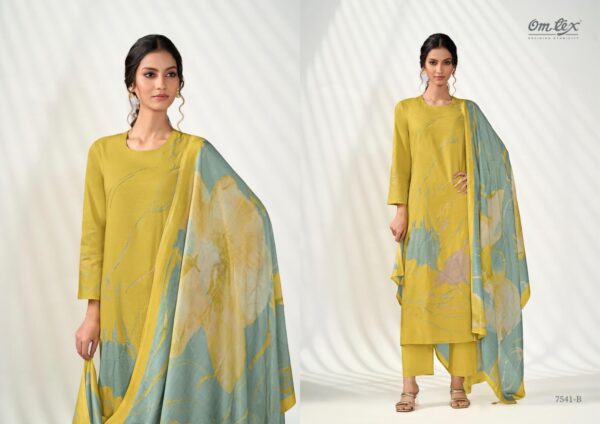 omtex signature style series 7541 lawn cotton wholesale suit  omtex signature style series 7541 lawn cotton wholesale suit , omtex signature style series 7541 lawn cotton wholesale suit  surat, omtex signature style series 7541 lawn cotton wholesale suit  new latest catalog, omtex signature style series 7541 lawn cotton wholesale suit  wholesale surat, omtex signature style series 7541 lawn cotton wholesale suit  single, omtex signature style series 7541 lawn cotton wholesale suit  catalog price, omtex signature style series 7541 lawn cotton wholesale suit  salwar suit, omtex signature style series 7541 lawn cotton wholesale suit  dresses, omtex signature style series 7541 lawn cotton wholesale suit  indian salwar suit, omtex signature style series 7541 lawn cotton wholesale suit  dress material omtex signature style series 7541 lawn cotton wholesale suit 1 2025 05 02 12 47 49 
                     omtex signature style series 7541 lawn cotton wholesale suit 
                     
                     
                     
                     Specification :
                     
                        
                           
						   
								Product Date:
								02-05-2025
							
                             							
								Name:
								Omtex Signature Style Series 7541 Lawn Cotton Wholesale Suit 
							
																					
								Cname:
								Signature Style 
							
														
								Brand:
								Om Tex
							
							
														
								Total Design:
								4 Pcs
							
														
														
								Per Piece Rate:
								INR 1695
							
														
														
								Full Catalog Rate:
								INR 6780								+ (5 % GST) + Shipping Charge
								
							
														
														
								Weight:
								4 Kg
							
																					
								Moq:
								Minimum 4 Pcs
							
														
														
														
								Type:
								Cotton Ladies Suits, Printed Salwar Kameez
							
														
							
							
														
								Fabric:
								
									Lawn Cotton								
							
																																																								
														
														
														
								Other Details:
								OMTEX
Presents
-
SIGNATURE STYLE

~ TOP ~
PREMIUM LAWN COTTON DIGITAL PRINT
WITH HAND WORK
~ BOTTOM ~
PREMIUM LAWN COTTON
~ DUPATTA ~
PINE SILK DIGITAL PRINT

RATE:
1695/-