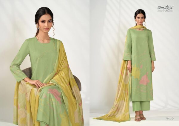 omtex signature style series 7541 lawn cotton wholesale suit  omtex signature style series 7541 lawn cotton wholesale suit , omtex signature style series 7541 lawn cotton wholesale suit  surat, omtex signature style series 7541 lawn cotton wholesale suit  new latest catalog, omtex signature style series 7541 lawn cotton wholesale suit  wholesale surat, omtex signature style series 7541 lawn cotton wholesale suit  single, omtex signature style series 7541 lawn cotton wholesale suit  catalog price, omtex signature style series 7541 lawn cotton wholesale suit  salwar suit, omtex signature style series 7541 lawn cotton wholesale suit  dresses, omtex signature style series 7541 lawn cotton wholesale suit  indian salwar suit, omtex signature style series 7541 lawn cotton wholesale suit  dress material omtex signature style series 7541 lawn cotton wholesale suit 2 2025 05 02 12 47 50 
                     omtex signature style series 7541 lawn cotton wholesale suit 
                     
                     
                     
                     Specification :
                     
                        
                           
						   
								Product Date:
								02-05-2025
							
                             							
								Name:
								Omtex Signature Style Series 7541 Lawn Cotton Wholesale Suit 
							
																					
								Cname:
								Signature Style 
							
														
								Brand:
								Om Tex
							
							
														
								Total Design:
								4 Pcs
							
														
														
								Per Piece Rate:
								INR 1695
							
														
														
								Full Catalog Rate:
								INR 6780								+ (5 % GST) + Shipping Charge
								
							
														
														
								Weight:
								4 Kg
							
																					
								Moq:
								Minimum 4 Pcs
							
														
														
														
								Type:
								Cotton Ladies Suits, Printed Salwar Kameez
							
														
							
							
														
								Fabric:
								
									Lawn Cotton								
							
																																																								
														
														
														
								Other Details:
								OMTEX
Presents
-
SIGNATURE STYLE

~ TOP ~
PREMIUM LAWN COTTON DIGITAL PRINT
WITH HAND WORK
~ BOTTOM ~
PREMIUM LAWN COTTON
~ DUPATTA ~
PINE SILK DIGITAL PRINT

RATE:
1695/-