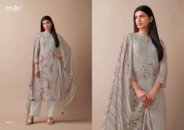 om tex - tarang   omtex tarang linen digital print with handwork latest designer casual wear salwar kameez wholesale surat 1 2025 05 23 15 25 00.jpg omtex tarang linen digital print with handwork latest designer casual wear salwar kameez wholesale surat Catalogue Name : 23rd May 2025 Name of Product : om tex - tarang  No of Design : 4 Piece (MOQ : 1 Set) Product Rate Per Piece : ₹ 1895 / Per Piece Product Full Catalogue Rate : ₹ 7580 (GST Extra) Full Catalogue Weight : 4 KG Product Type & Size: unstitched Product Details: 
					 OMTEX
Presents

TARANG

TOP 
VINTAGE LINEN DIGITAL PRINT WITH HAND WORK
 BOTTOM 
PREMIUM LAWN COTTON
 DUPATTA 
PINE SILK DIGITAL PRINT

RATE:
1895/-