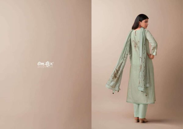 om tex - tarang   omtex tarang linen digital print with handwork latest designer casual wear salwar kameez wholesale surat 5 2025 05 23 15 25 01.jpg omtex tarang linen digital print with handwork latest designer casual wear salwar kameez wholesale surat Catalogue Name : 23rd May 2025 Name of Product : om tex - tarang  No of Design : 4 Piece (MOQ : 1 Set) Product Rate Per Piece : ₹ 1895 / Per Piece Product Full Catalogue Rate : ₹ 7580 (GST Extra) Full Catalogue Weight : 4 KG Product Type & Size: unstitched Product Details: 
					 OMTEX
Presents

TARANG

TOP 
VINTAGE LINEN DIGITAL PRINT WITH HAND WORK
 BOTTOM 
PREMIUM LAWN COTTON
 DUPATTA 
PINE SILK DIGITAL PRINT

RATE:
1895/-