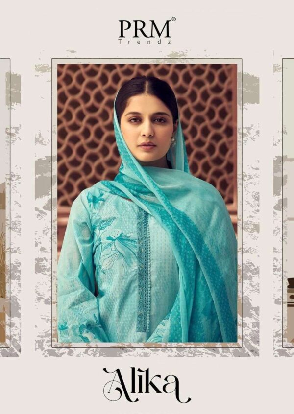 prm trendz - alika   prm trendz alika 12075 12080 series cotton with fancy work ready to unstitched salwar kameez wholesale surat 1 2025 04 09 15 34 26.jpg prm trendz alika 12075-12080 series cotton with fancy work  ready to unstitched salwar kameez wholesale surat Catalogue Name : 23rd May 2025 Name of Product : prm trendz - alika  No of Design : 6 Piece (MOQ : 1 Set) Product Rate Per Piece : ₹ 1199 / Per Piece Product Full Catalogue Rate : ₹ 7194 (GST Extra) Full Catalogue Weight : 6 KG Product Type & Size: unstitched Product Details: 
					 
PRM TRENDZ

            Hello Dear customer
We are Launching A New catlog 

                 ALIKA
         

 
              Fabric Details
     
Top PURE LAWN COTTON WITH FENCY WORK WITH DIGITAL PRINT

Bottom PURE COTTON SOLID

Dupatta PURE BEMBER CHIFFON WITH DIGITAL PRINT

Designs 6  PCS 

Rate1199/- 
Book your order fast 
